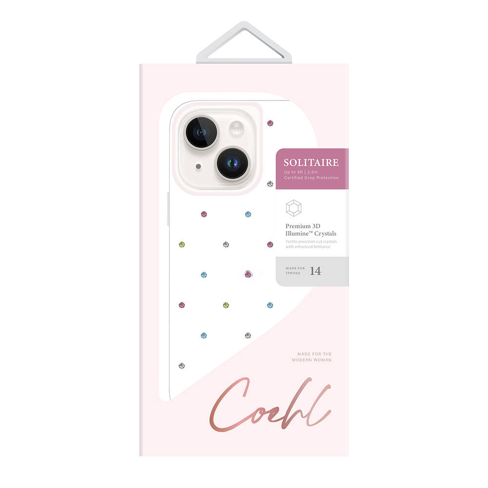Coehl Solitaire iPhone 14 Tektaş Desenli Kılıf Coehl Solitaire iPhone 14 Tektaş Desenli Kılıf